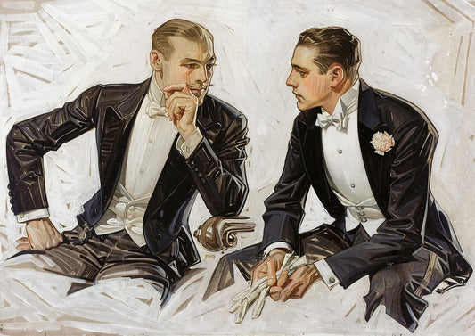 J.C. Leyendecker, The Donchester - The Cluett formal shirt